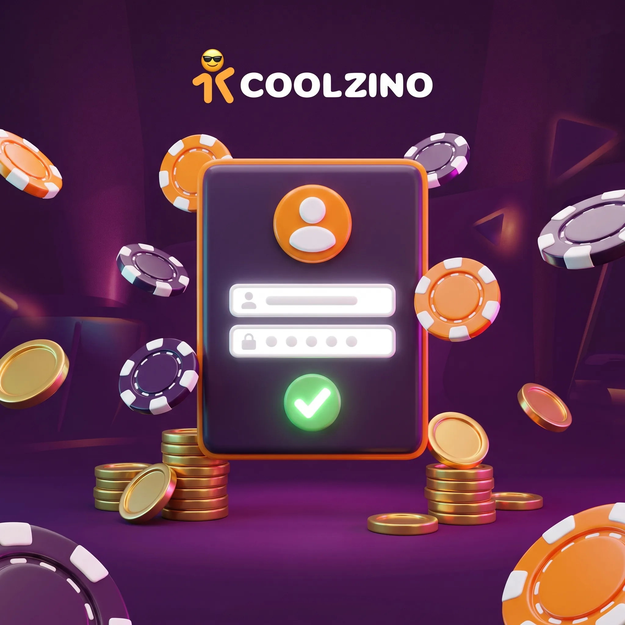 Rejestracja konta Coolzino